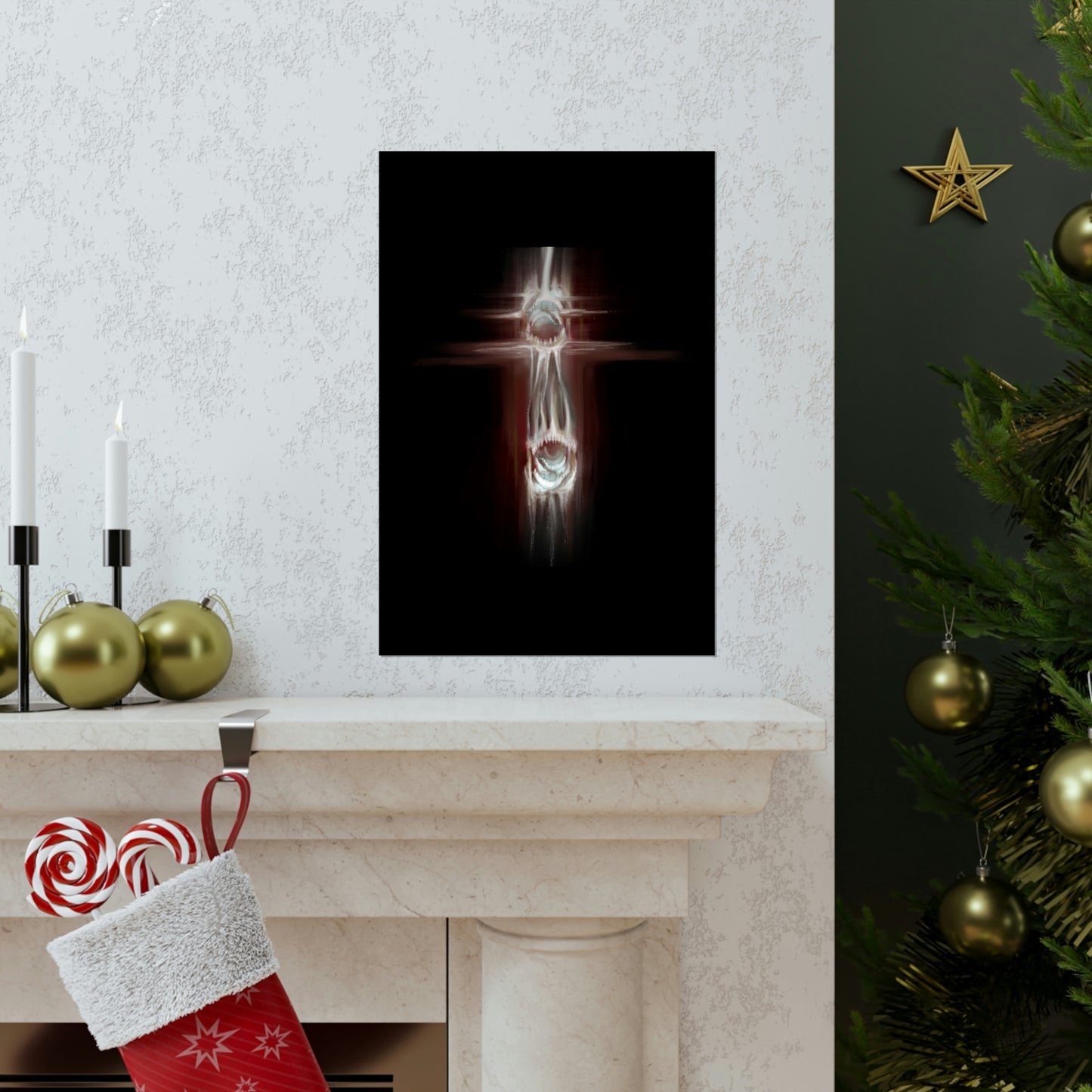 Torment in the Void Original Art Premium Matte Vertical Poster