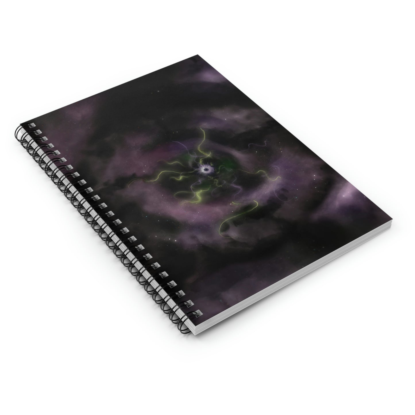 Eye of the Nebula Spiral Notebook - Ruled Line