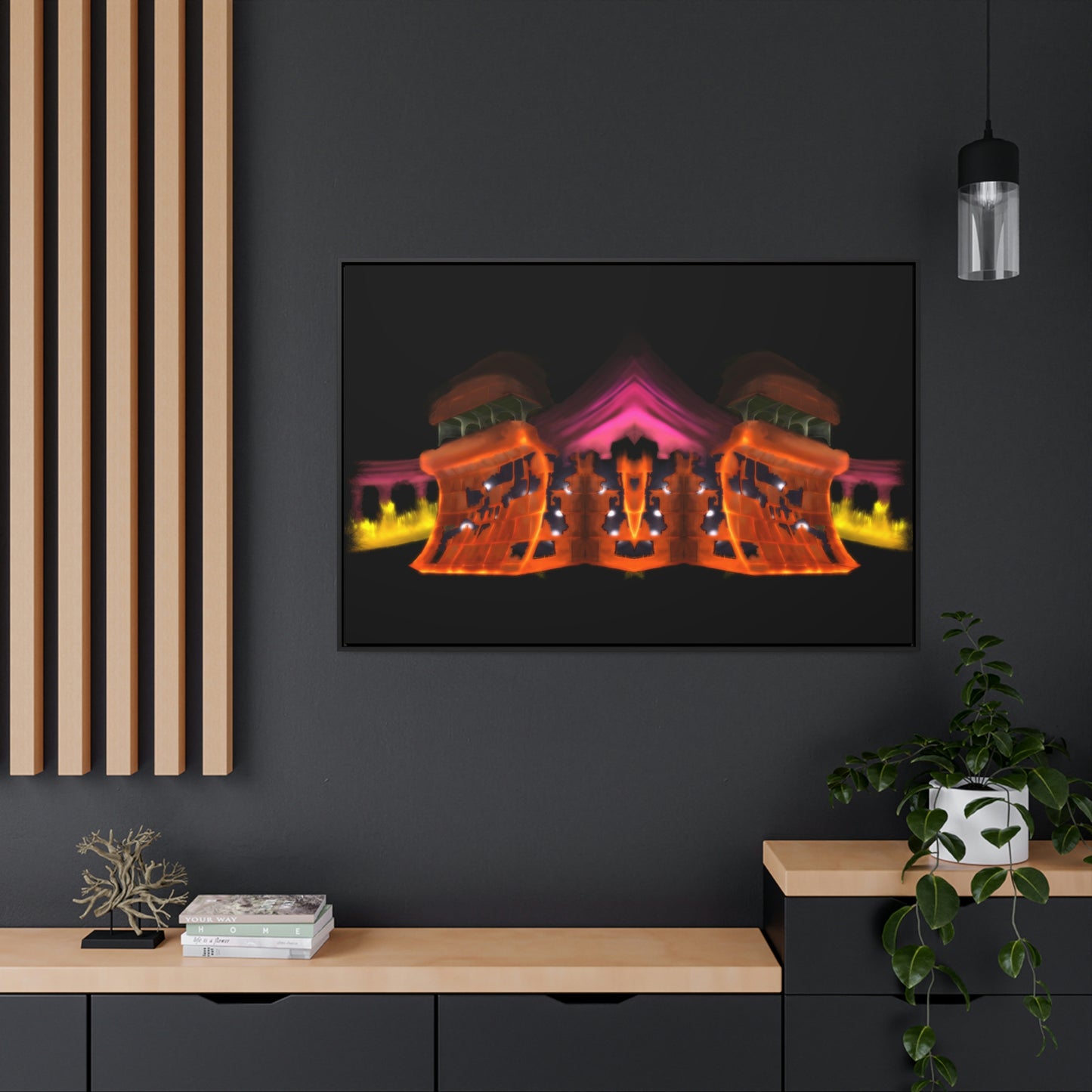 Polymerase III Corruption Gallery Canvas Wrap on Horizontal Frame