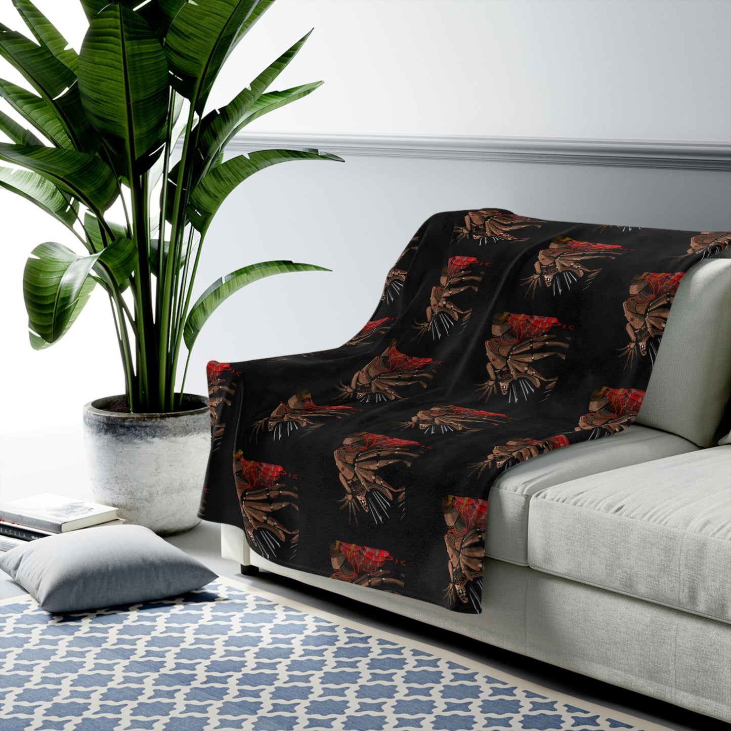 Phlebotomite Velveteen Plush Blanket