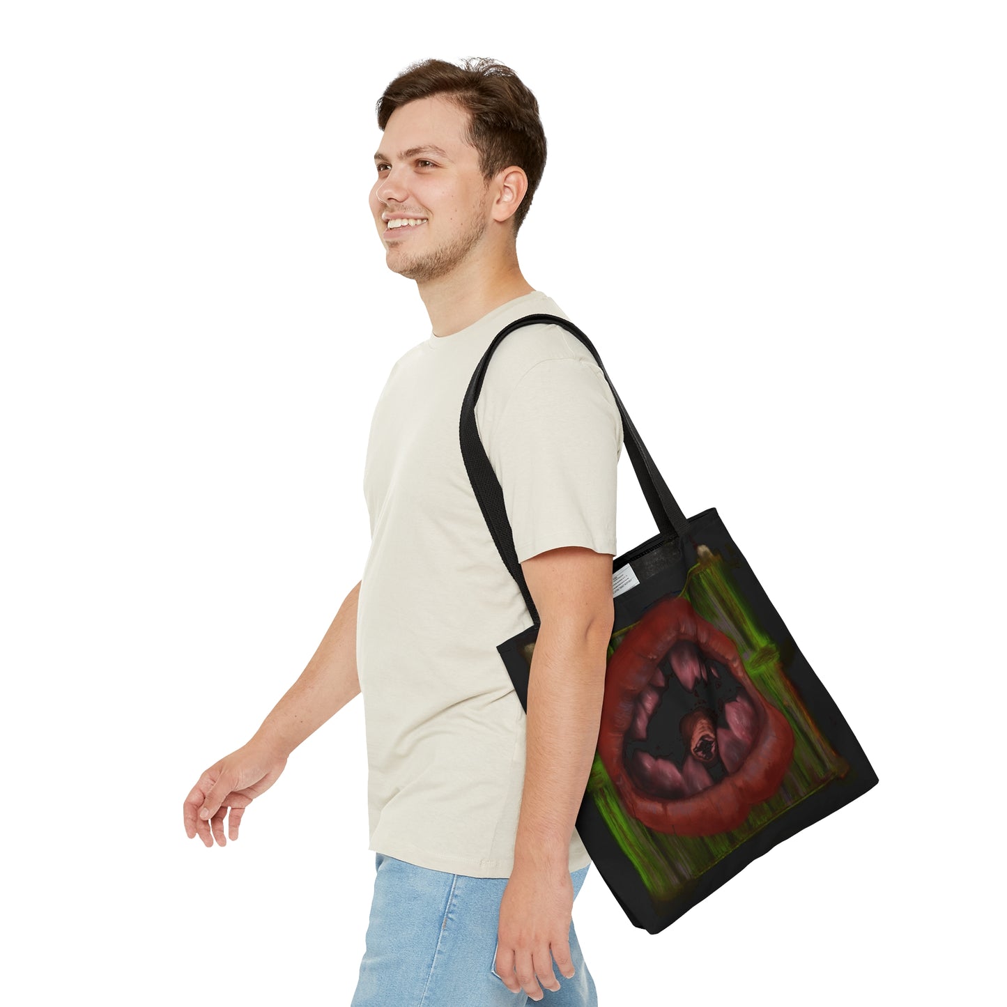 Parasite Mouth Tote Bag