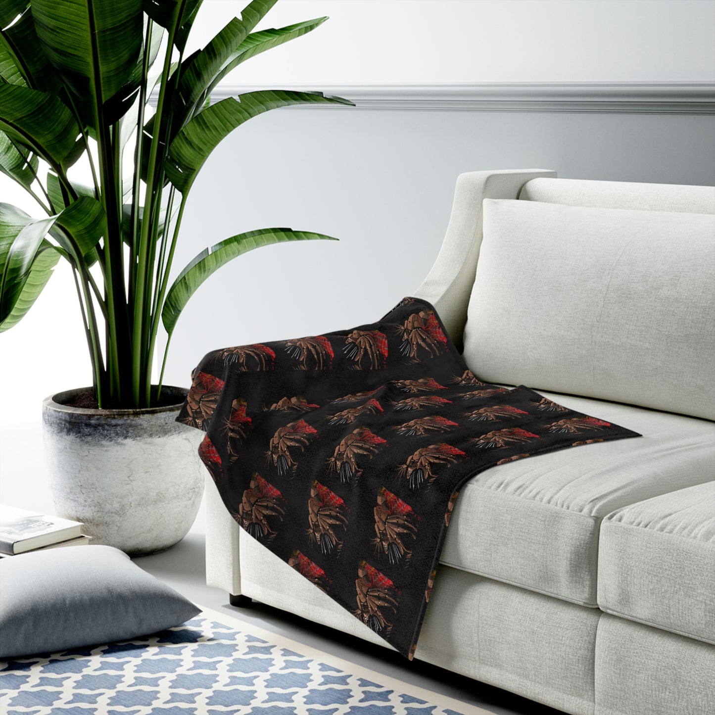 Phlebotomite Velveteen Plush Blanket