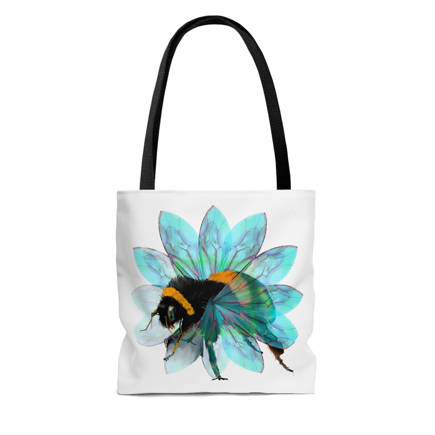 Bee In The Flower Tote Bag