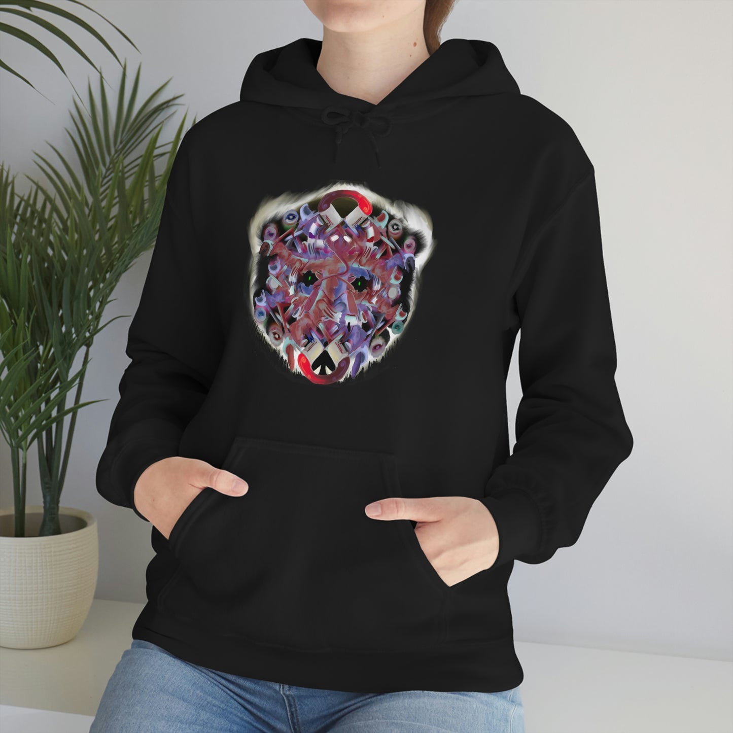 Interfaces Original Art Unisex Heavy Blend™ Hooded Sweatshirt