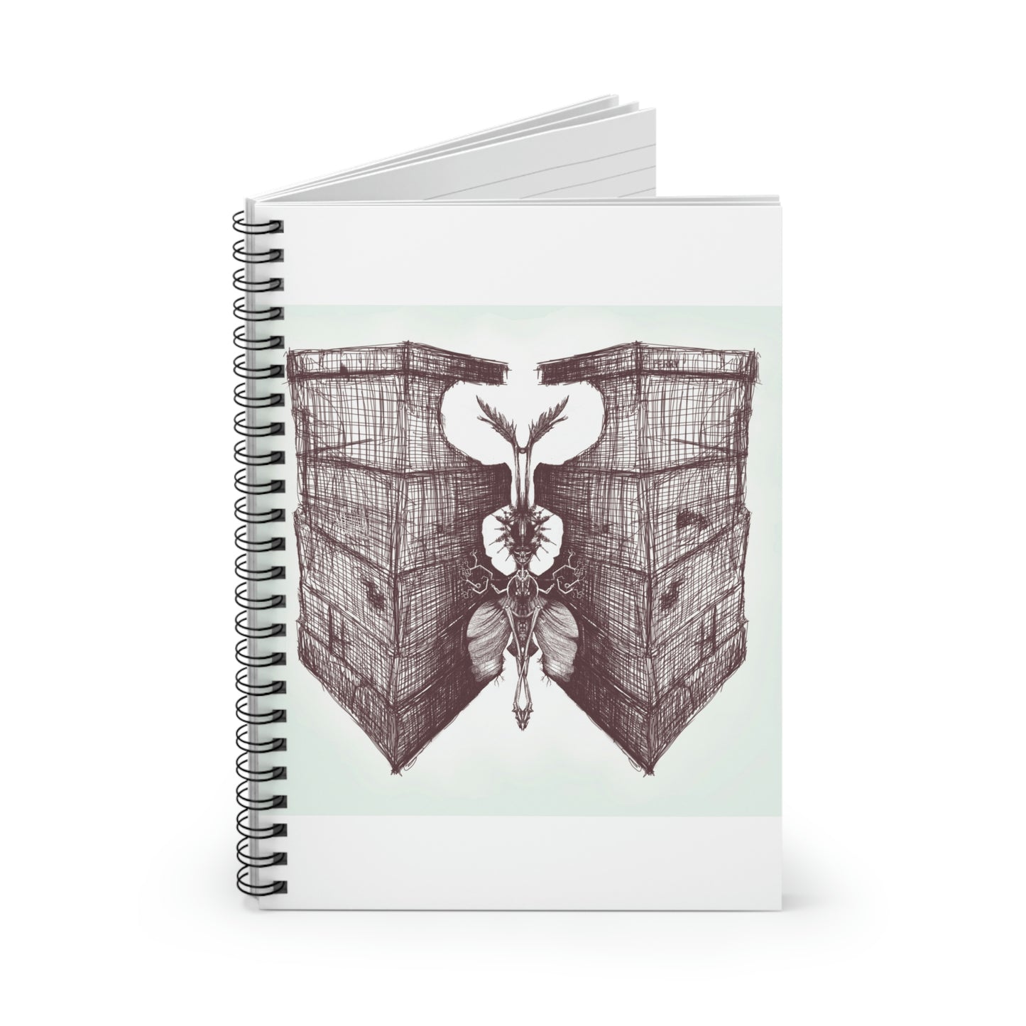 Heavy WIngs Spiral Notebook - Ruled Line