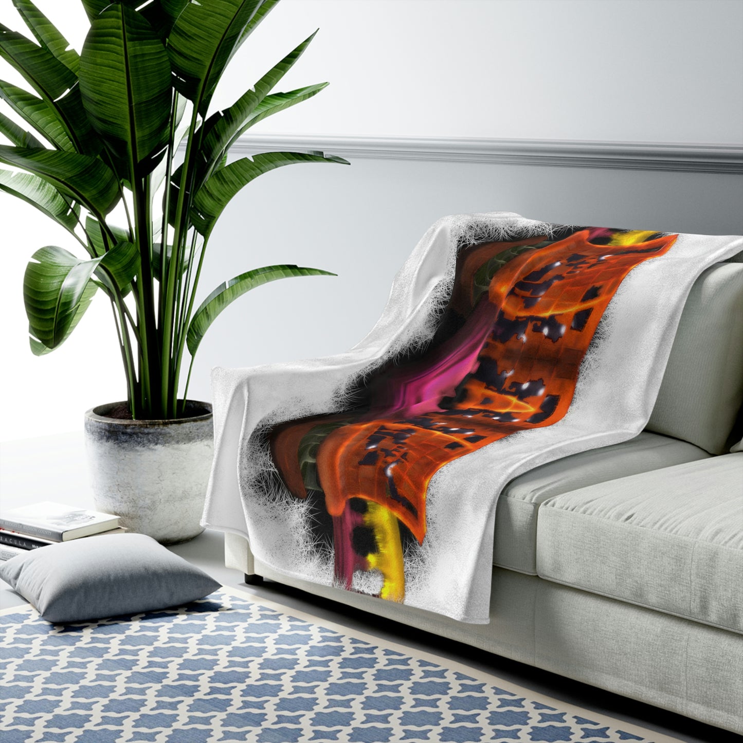 Polymerase III Corruption Velveteen Plush Blanket