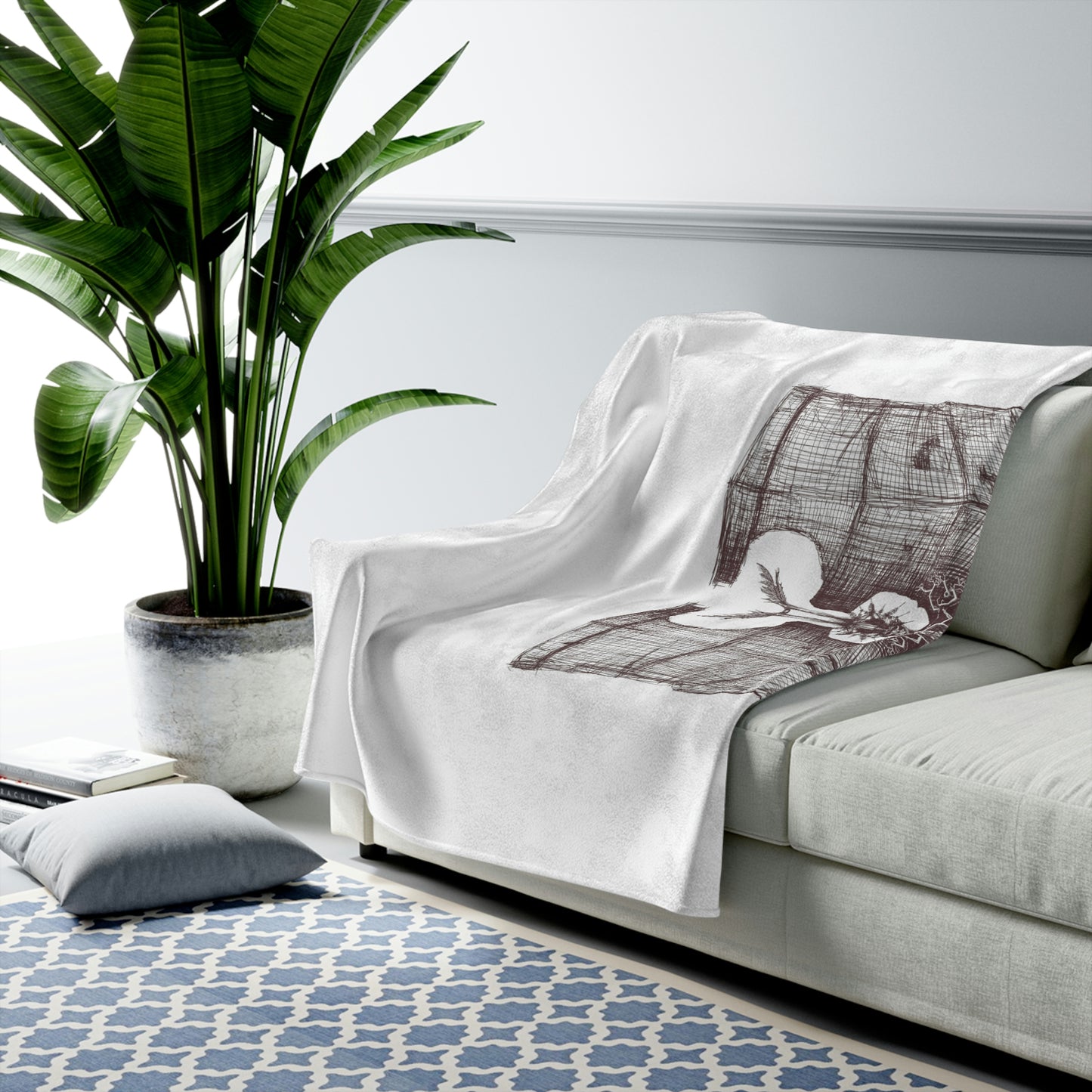 Heavy WIngs Velveteen Plush Blanket