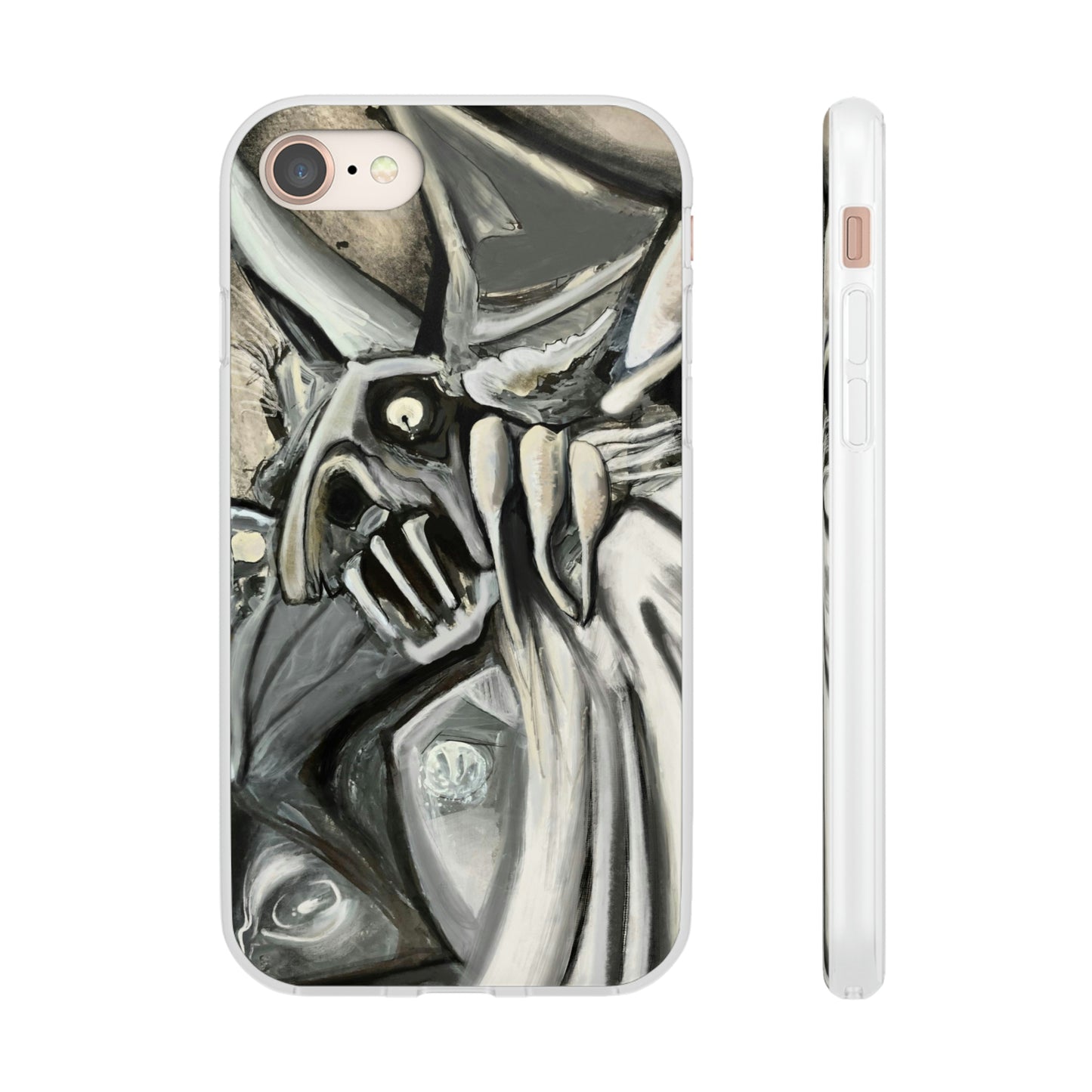 Terrified Flexi Phone Case for iphone and Samsung