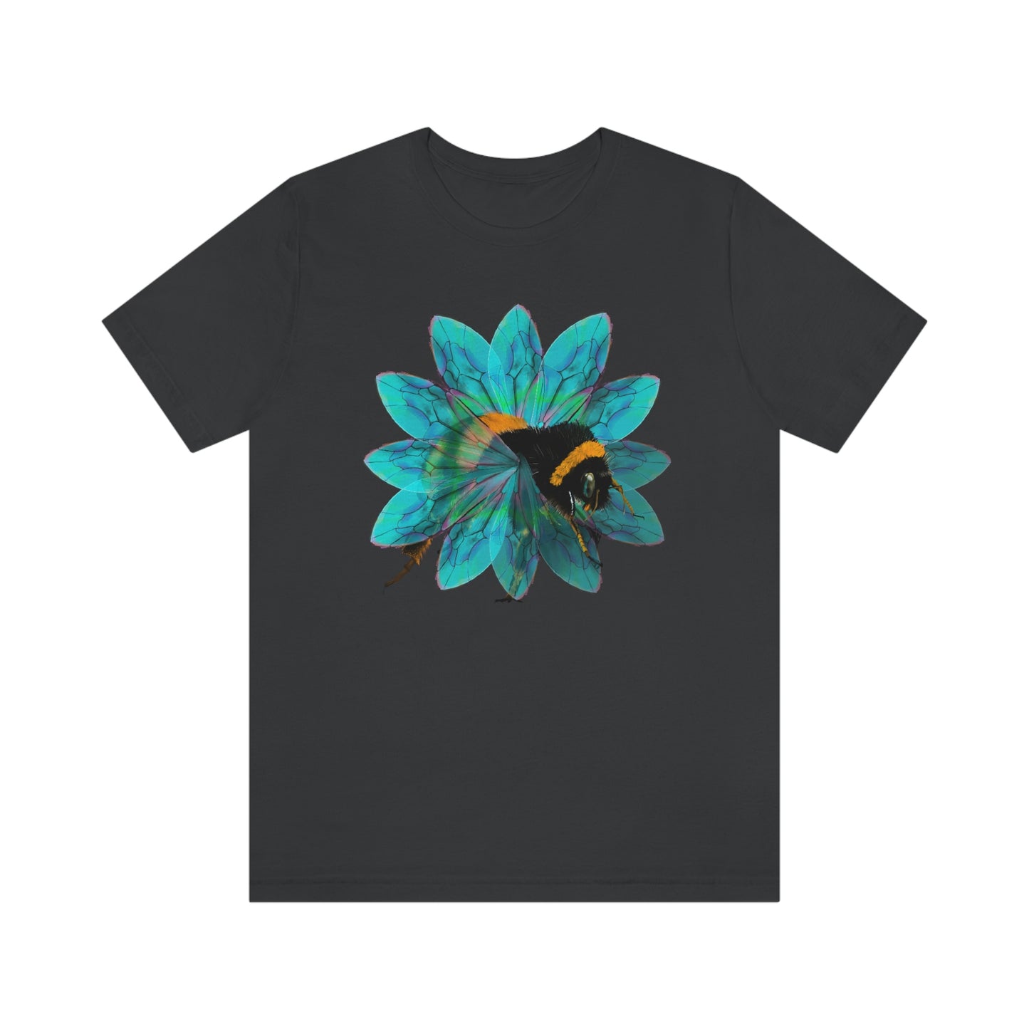 Bee in the Flower Unisex Jersey Short Sleeve Tee