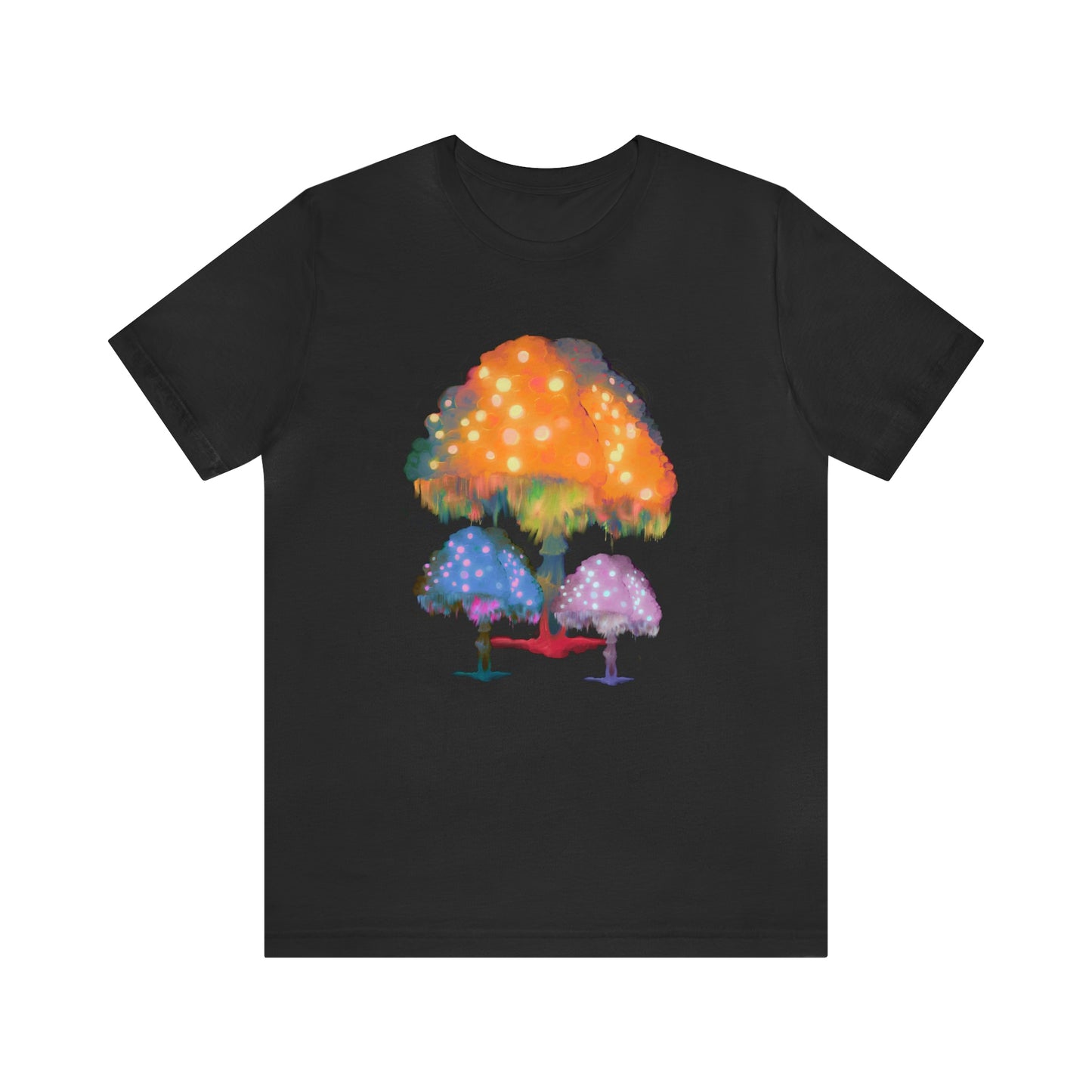 Ghost Fungi Unisex Jersey Short Sleeve Tee