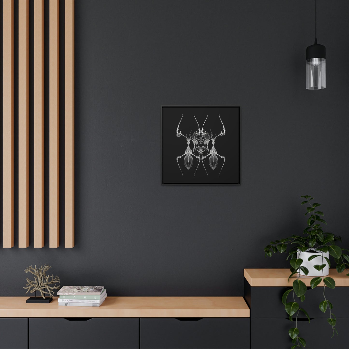 Antweb Gallery Canvas Wrap With Square Frame