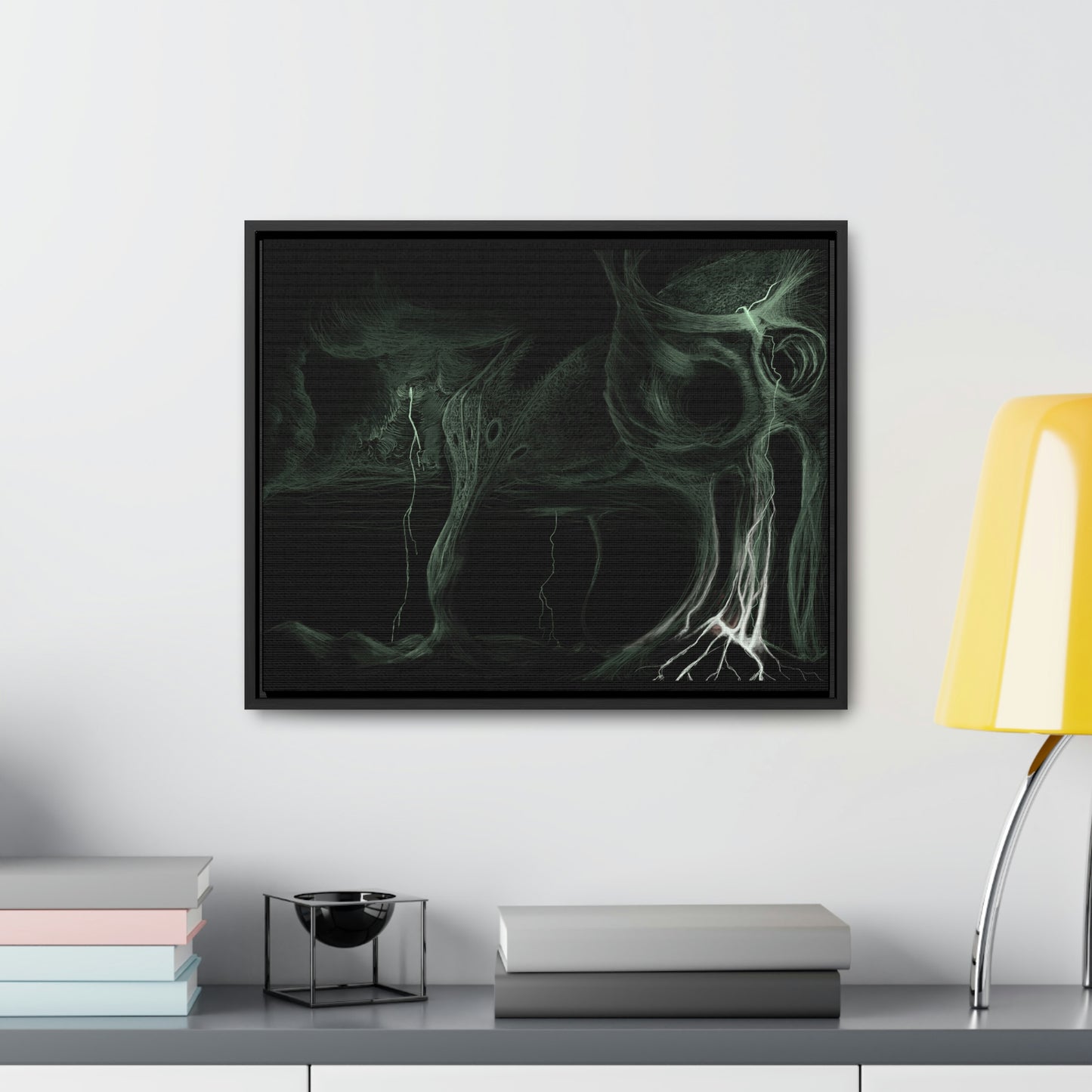Empyrean Storm Gallery Canvas Wrap with Horizontal Frame