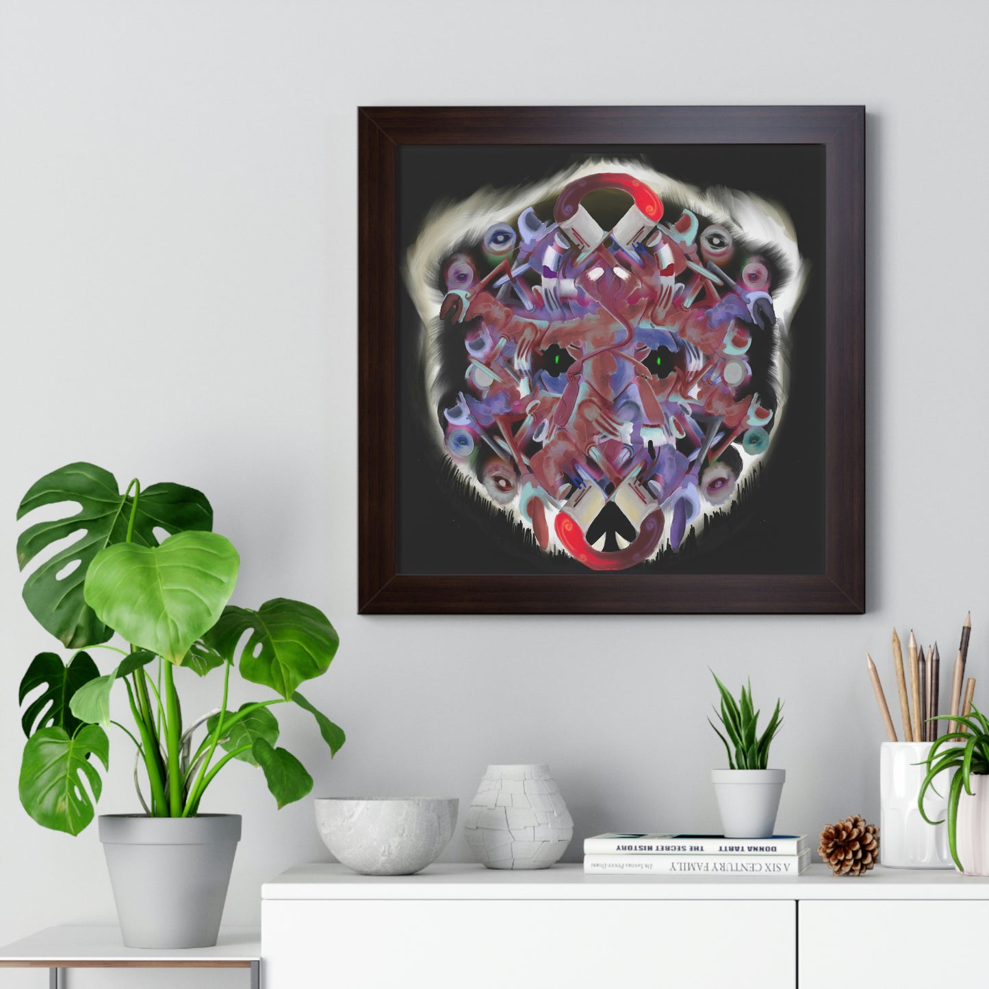 Interfaces Framed 16"x16" Poster