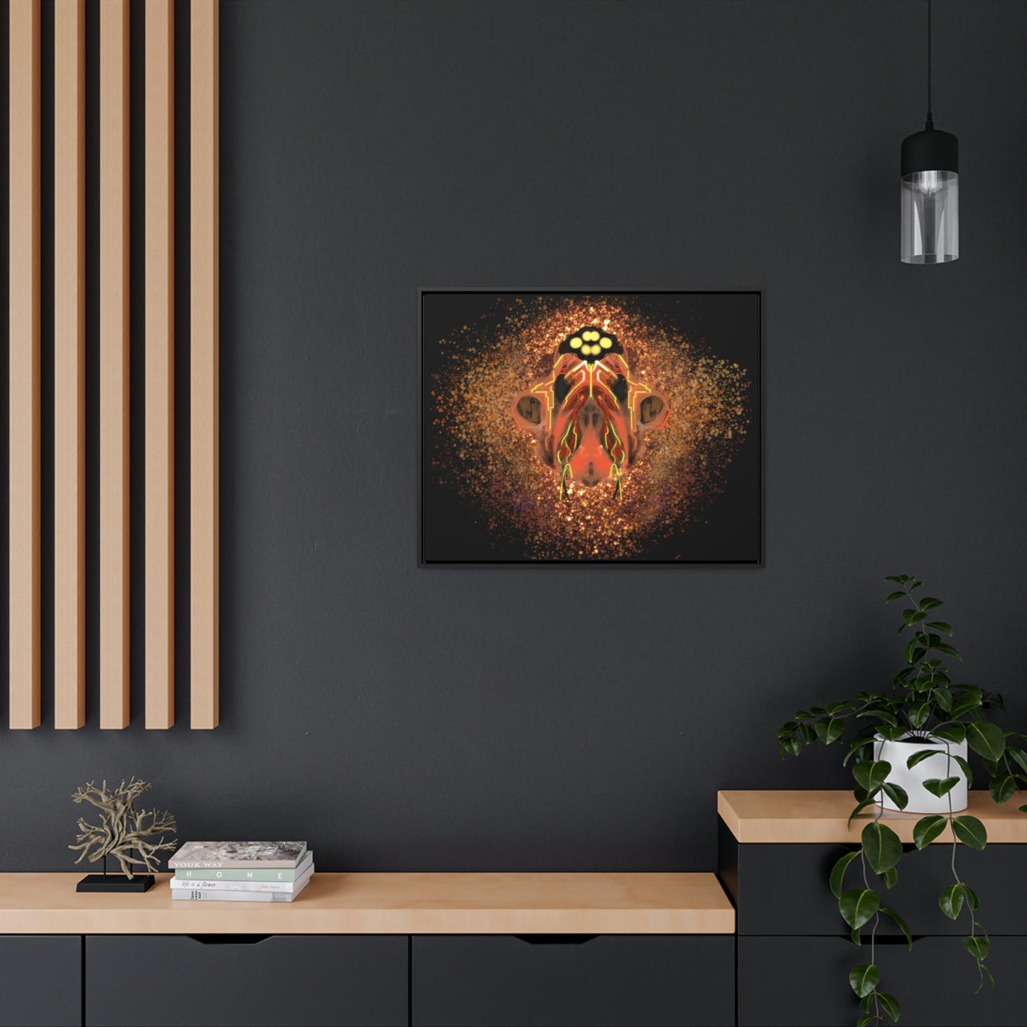 Fused Gallery Canvas Wrap, Horizontal Frame