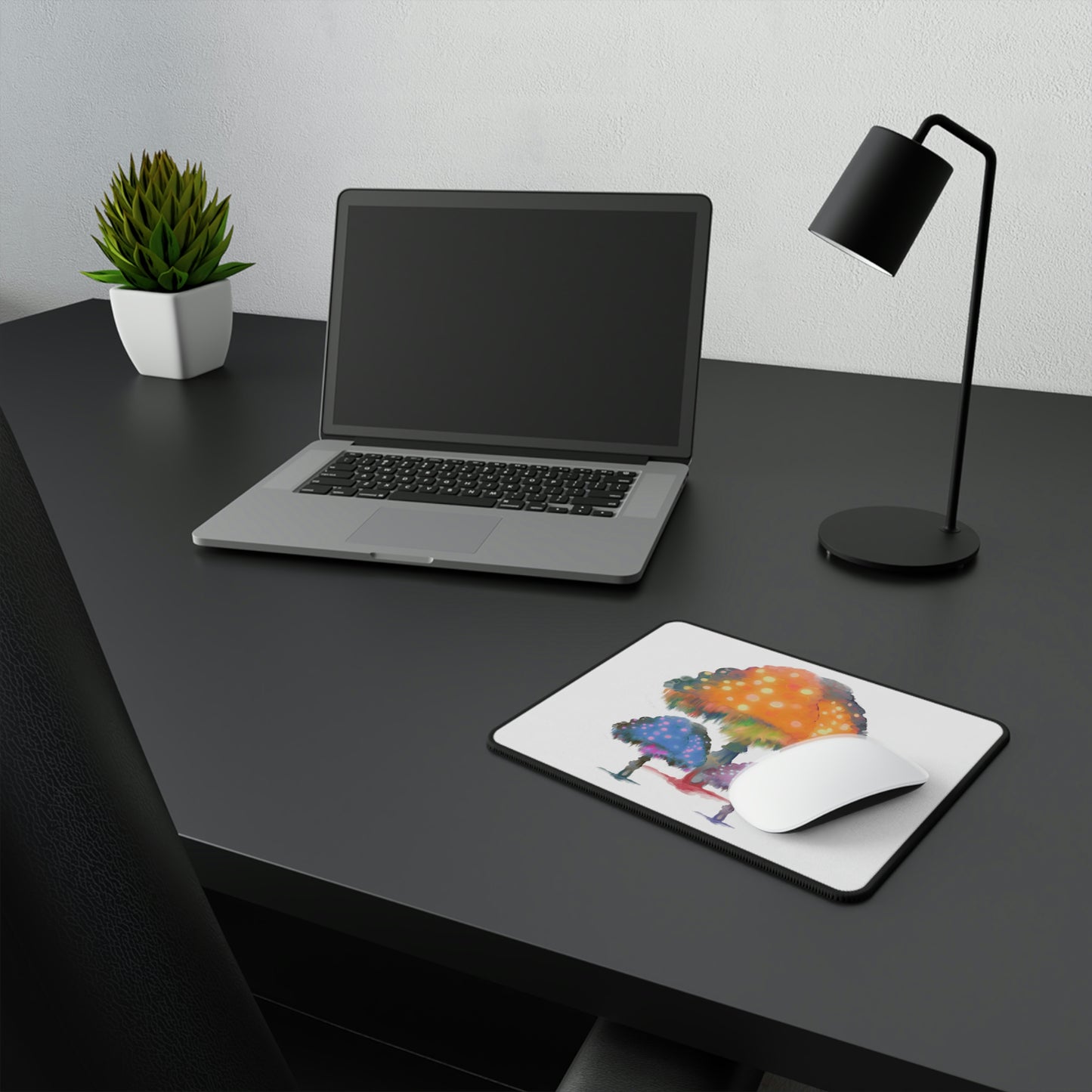 Ghost Fungi Non-Slip Mouse Pad