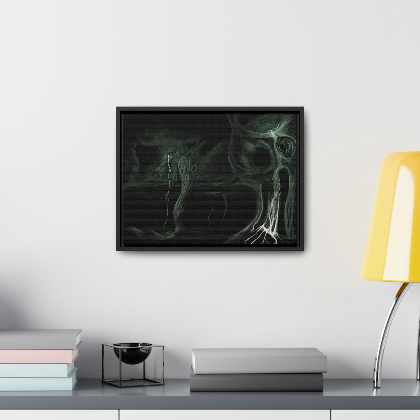 Empyrean Storm Gallery Canvas Wrap with Horizontal Frame