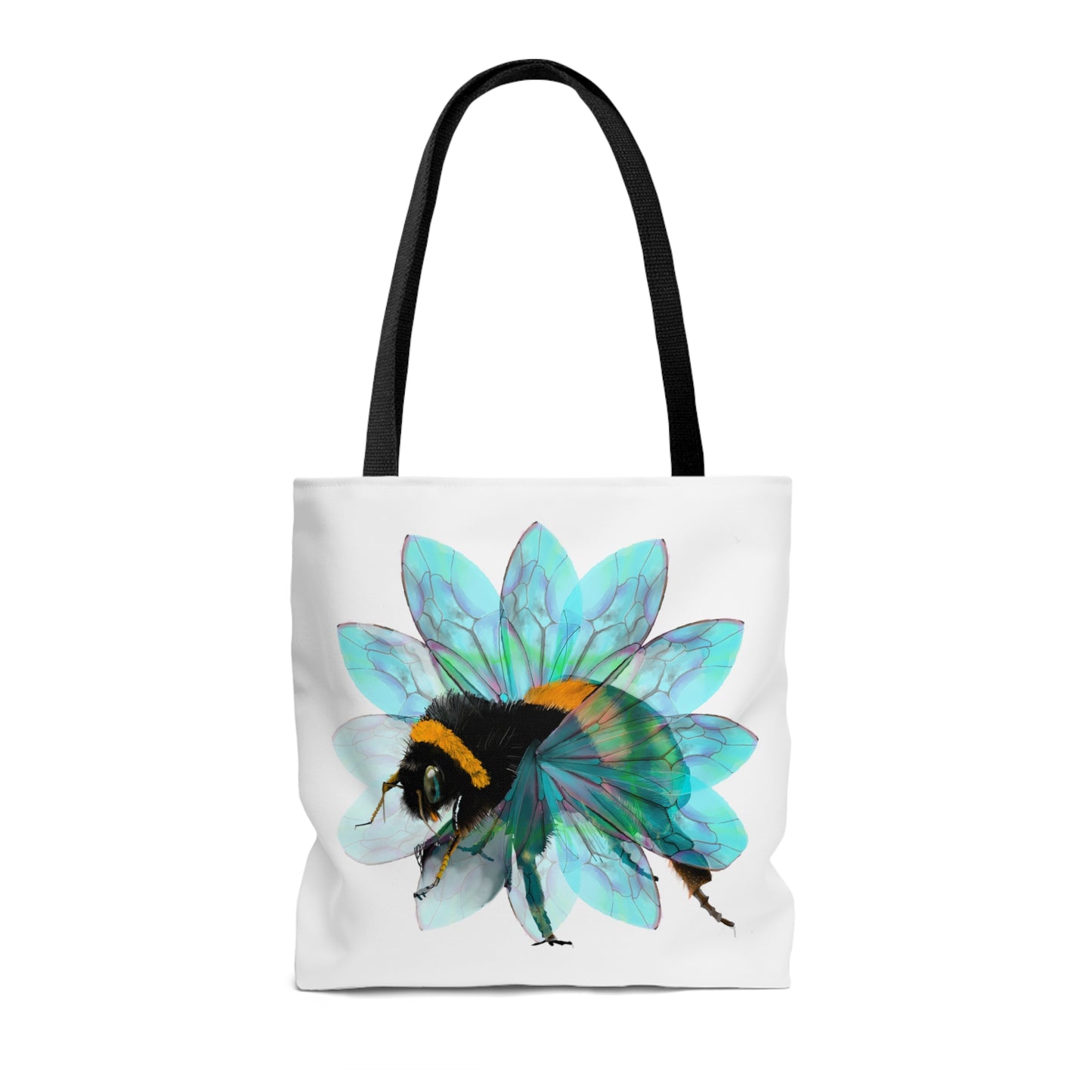 Bee In The Flower Tote Bag