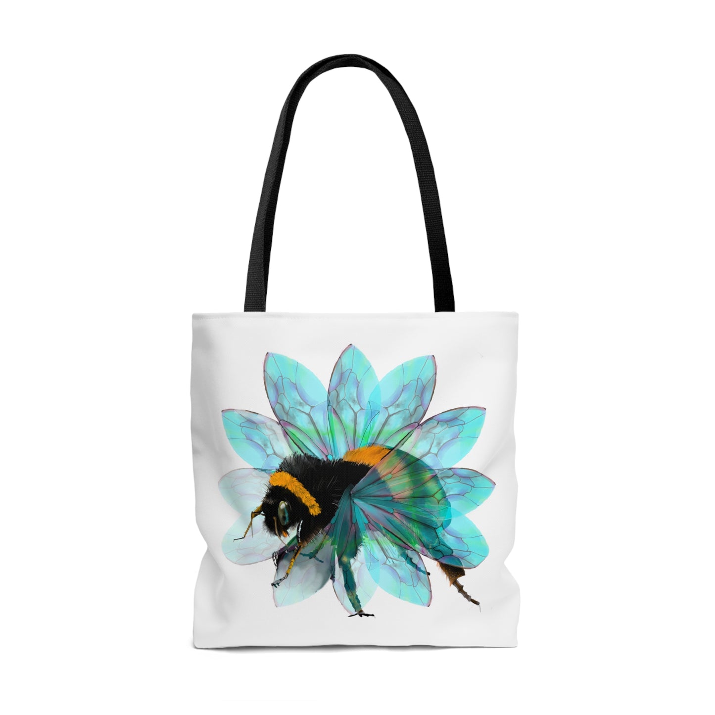 Bee In The Flower Tote Bag