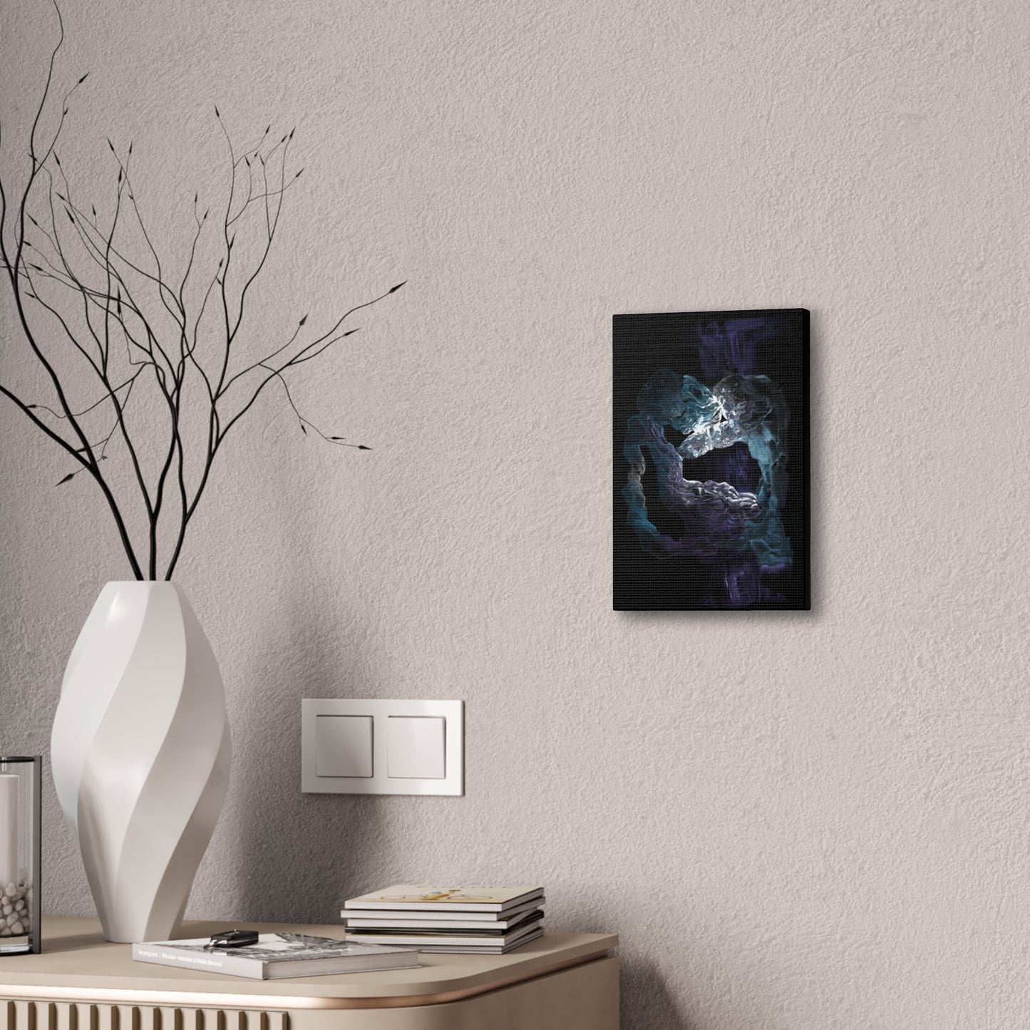Anomalous Presence Print on Stretched Canvas