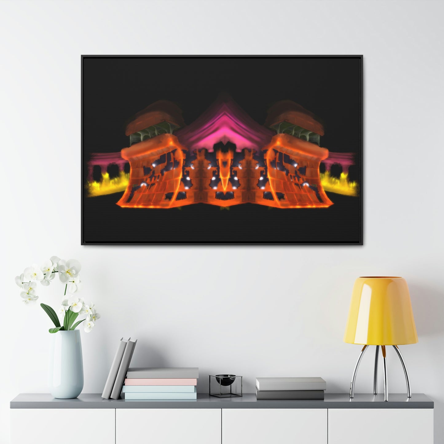 Polymerase III Corruption Gallery Canvas Wrap on Horizontal Frame