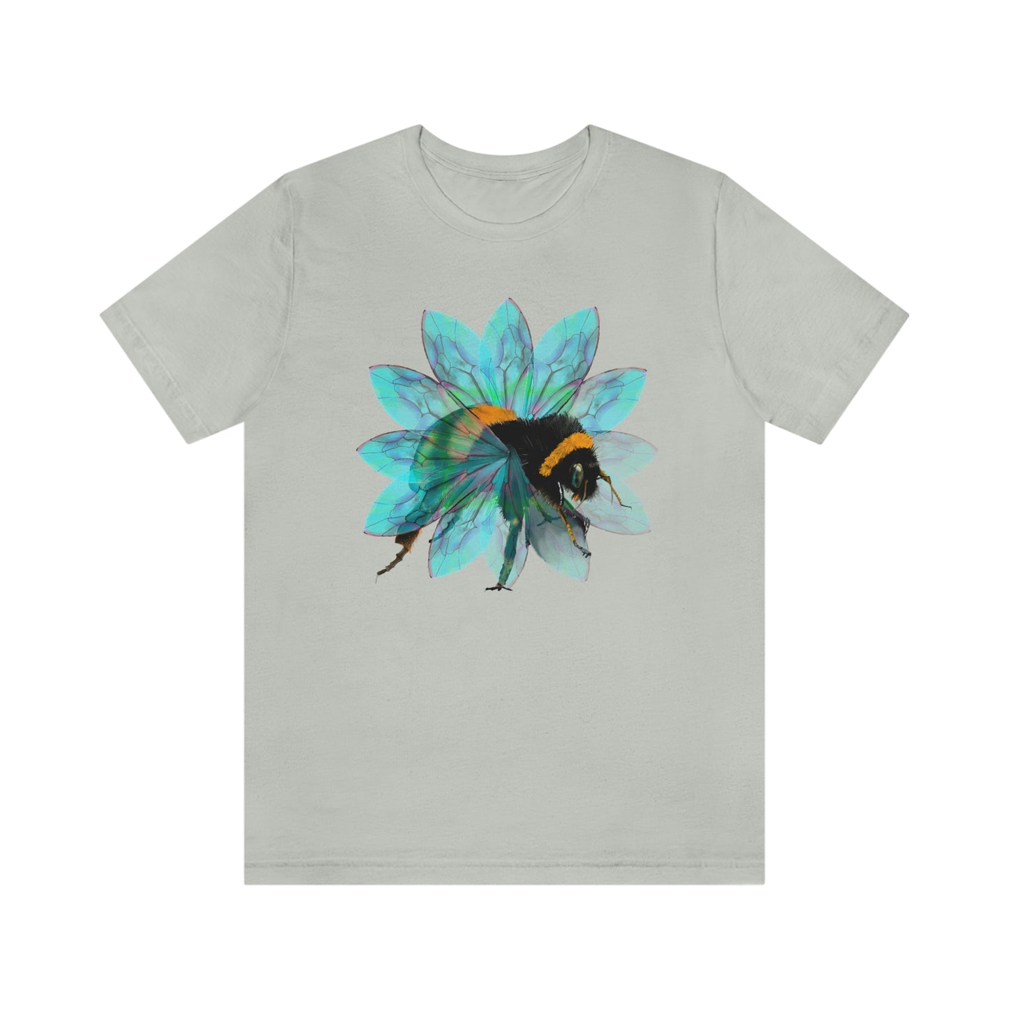 Bee in the Flower Unisex Jersey Short Sleeve Tee