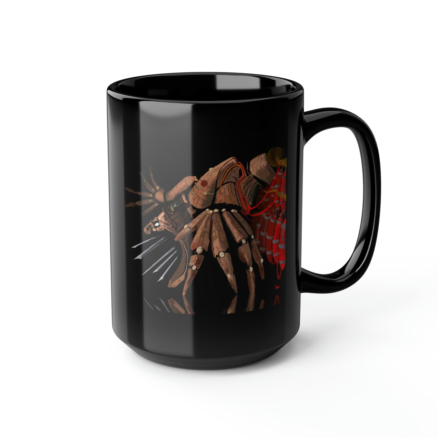 Phlebotomite Black Mug, 15oz