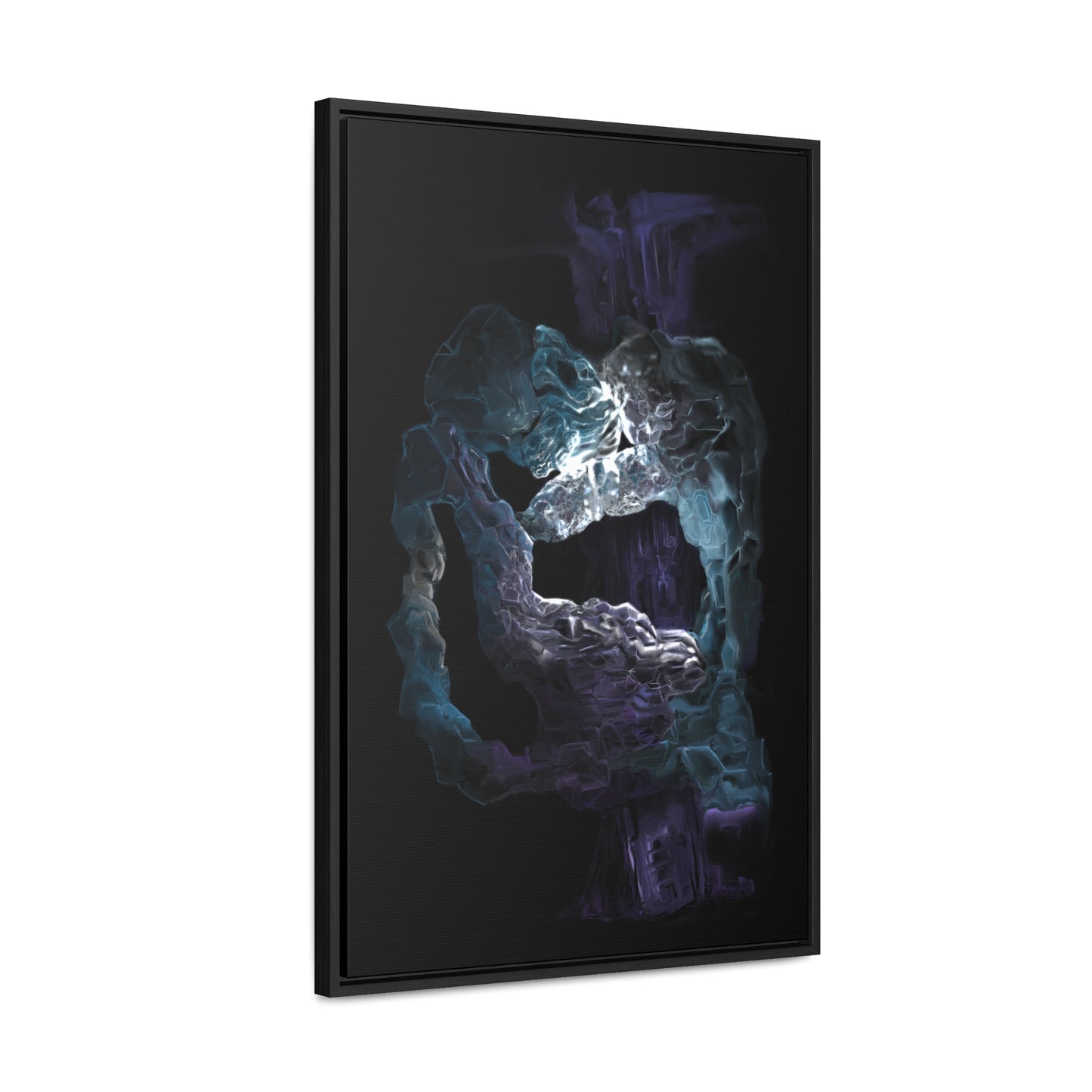 Anomalous Presence Gallery Canvas Wrap in Vertical Frame