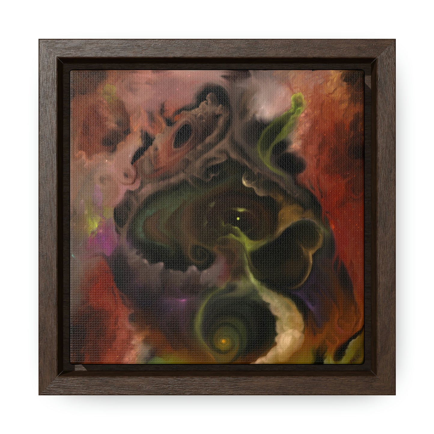 Nebula Fantastic Gallery Canvas Wrap, Square Frame