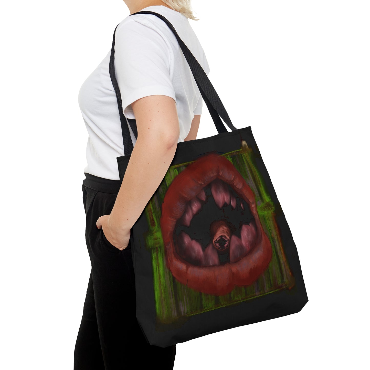 Parasite Mouth Tote Bag