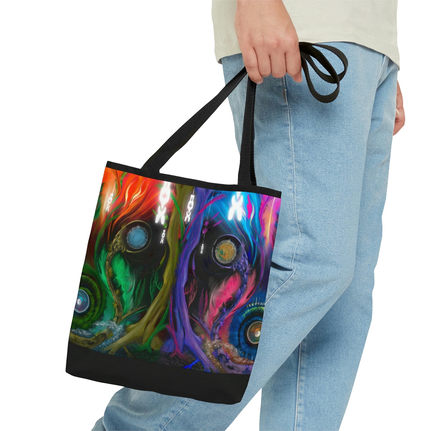 Deep In the Forest of Illusions Tote Bag