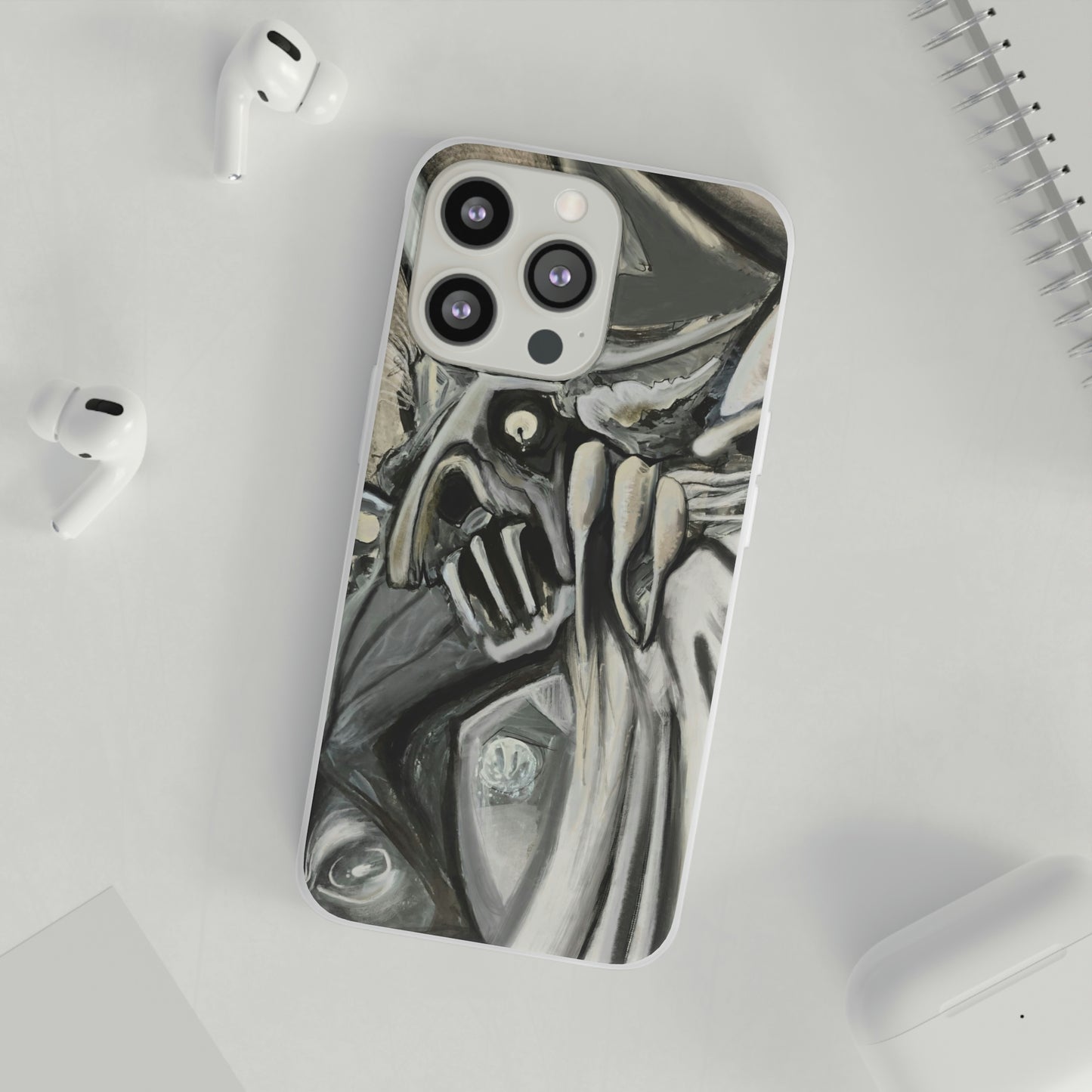 Terrified Flexi Phone Case for iphone and Samsung