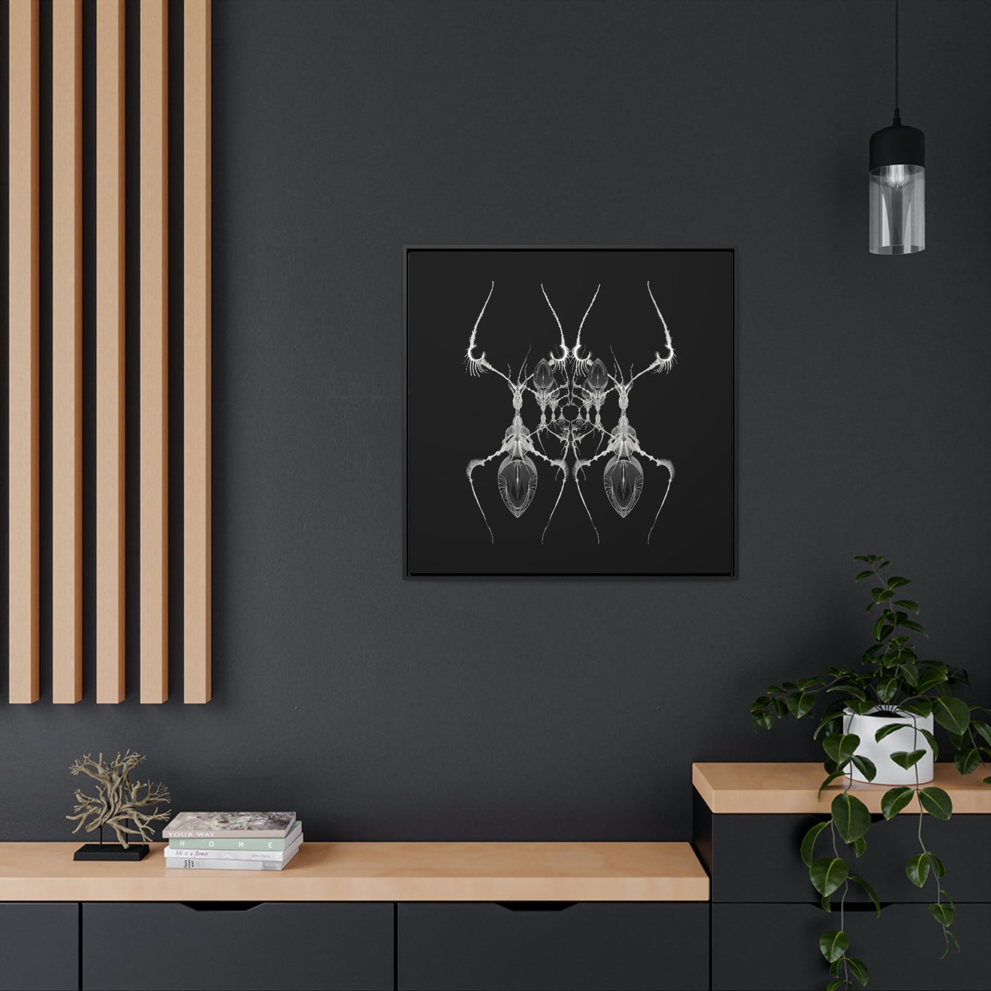 Antweb Gallery Canvas Wrap With Square Frame