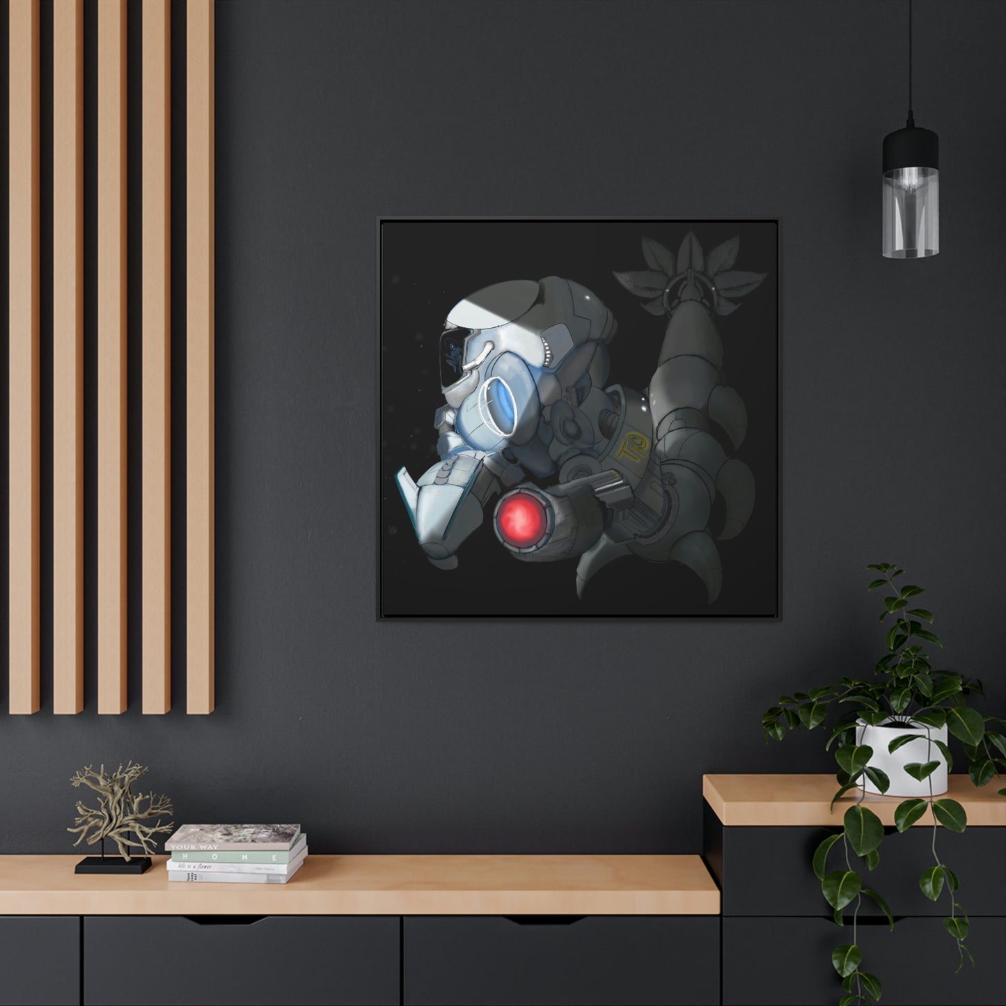Aquanaut Gallery Canvas Square Frame
