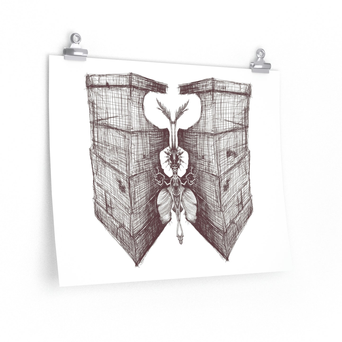 Heavy Wings Premium Matte horizontal poster