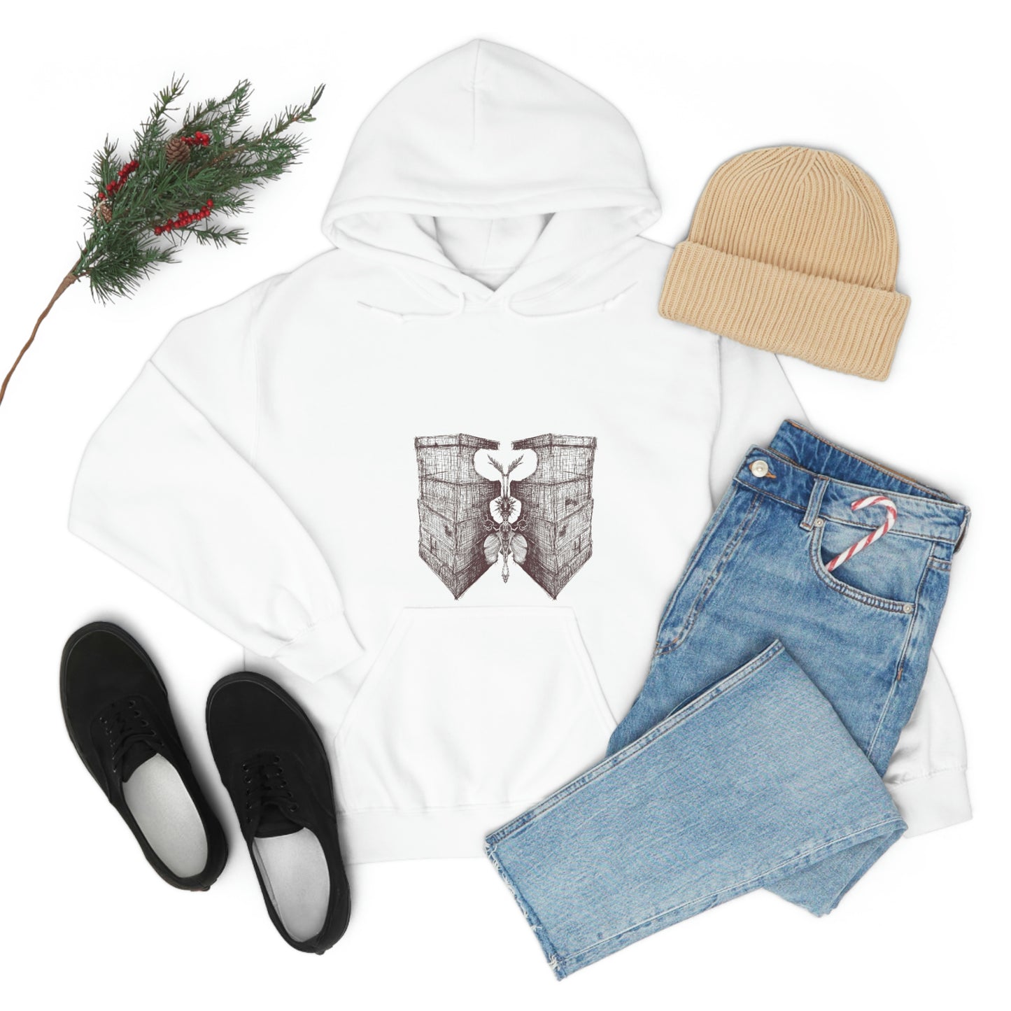Heavy Wings Unisex Heavy Blend™ Hooded Sweatshirt