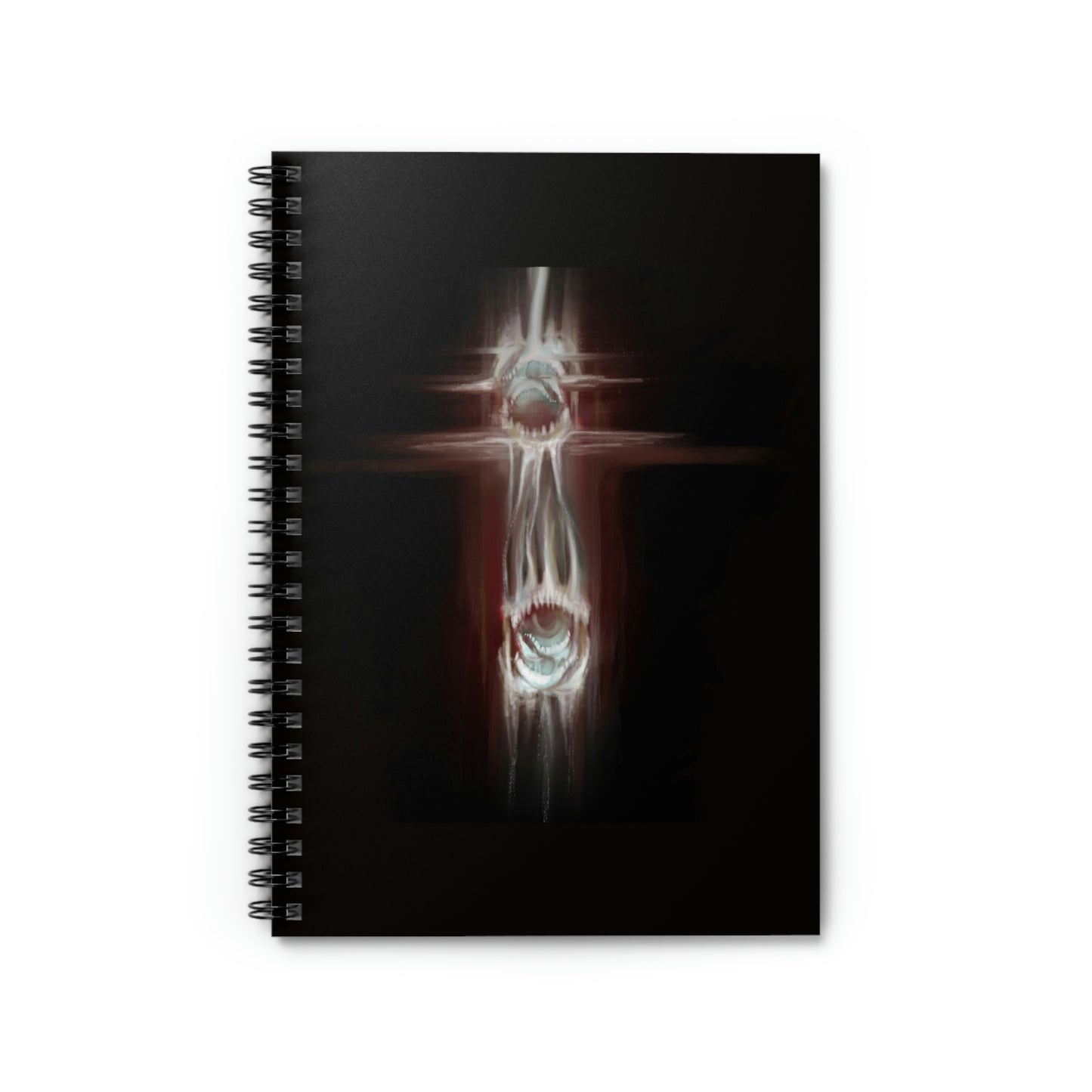 Torment in the Void Original Artwork Spiral Notebook - Ruled Line