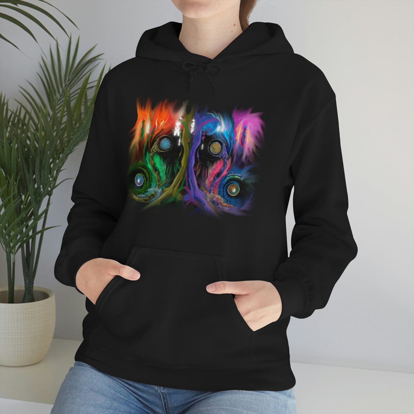Deep In The Forest of Illusions Unisex Hooded Sweatshirt