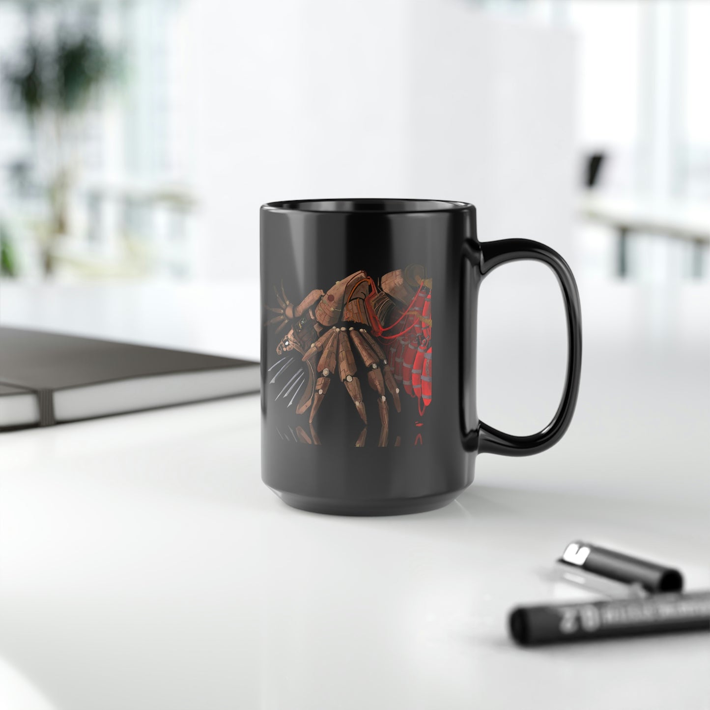 Phlebotomite Black Mug, 15oz