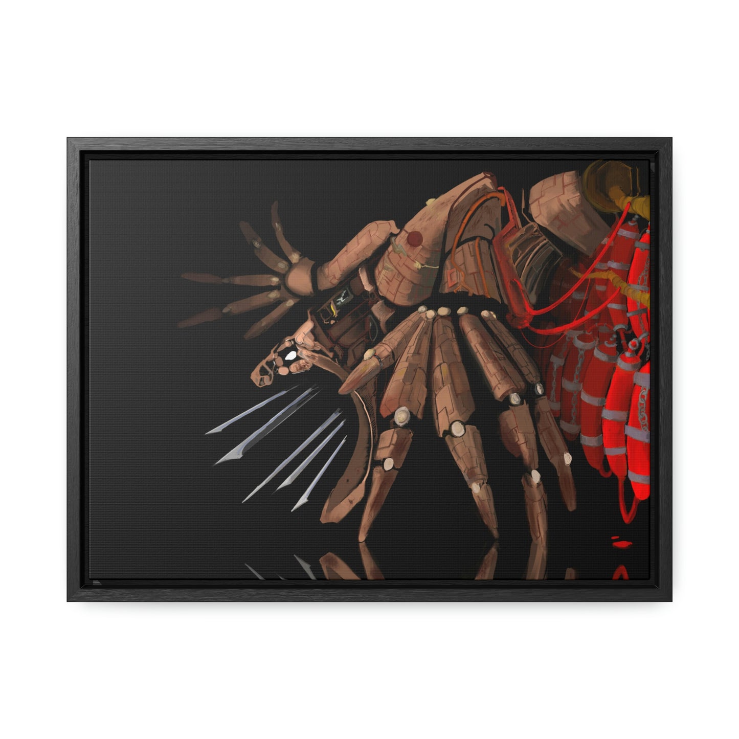 Phlebotomite Gallery Canvas Wrap in Horizontal Frame