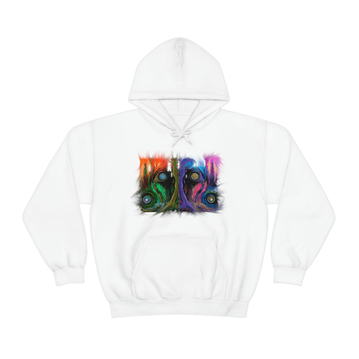 Deep In The Forest of Illusions Unisex Hooded Sweatshirt