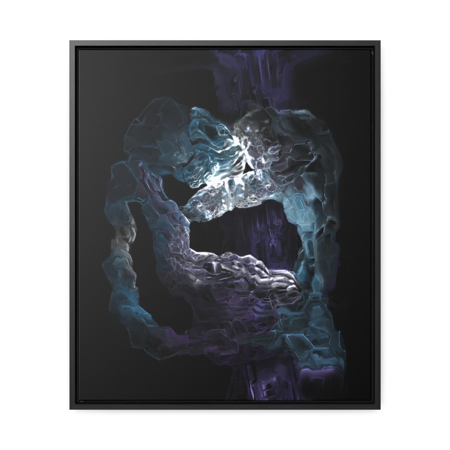 Anomalous Presence Gallery Canvas Wrap in Vertical Frame