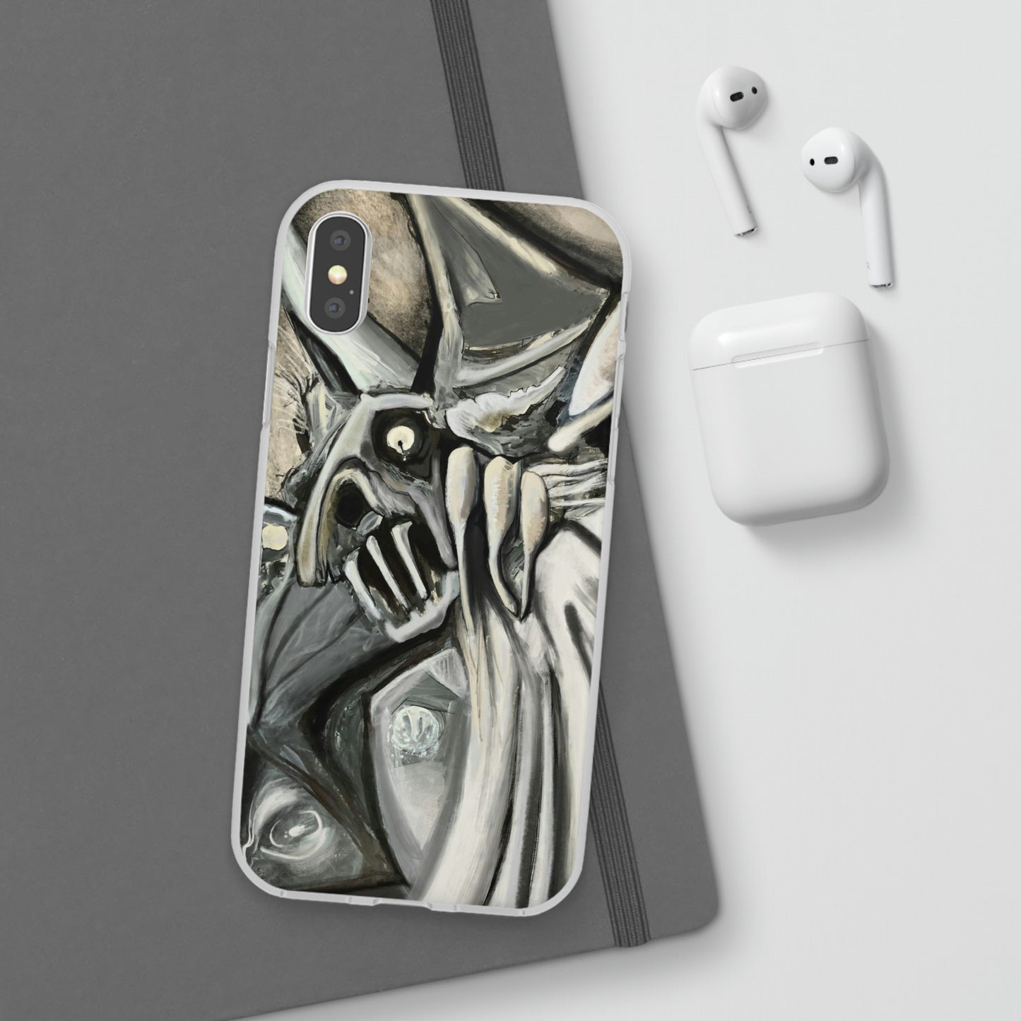 Terrified Flexi Phone Case for iphone and Samsung