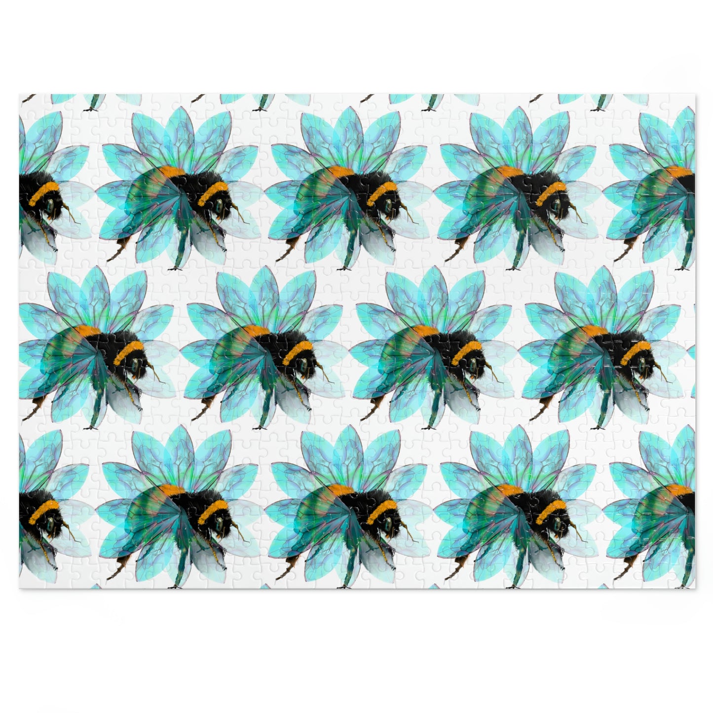 Bee in the Flower Jigsaw Puzzle (30, 110, 252, 500,1000-Piece)