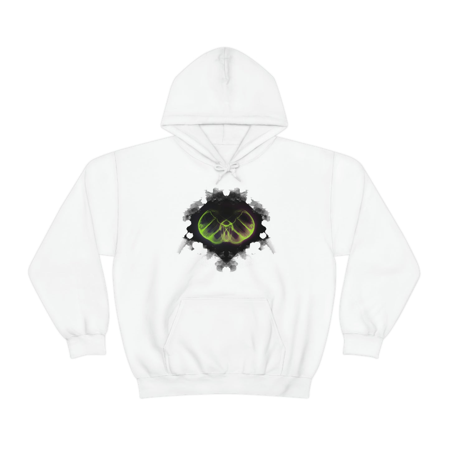 Phantasm Moth Unisex Heavy Blend Hooded Sweatshirt