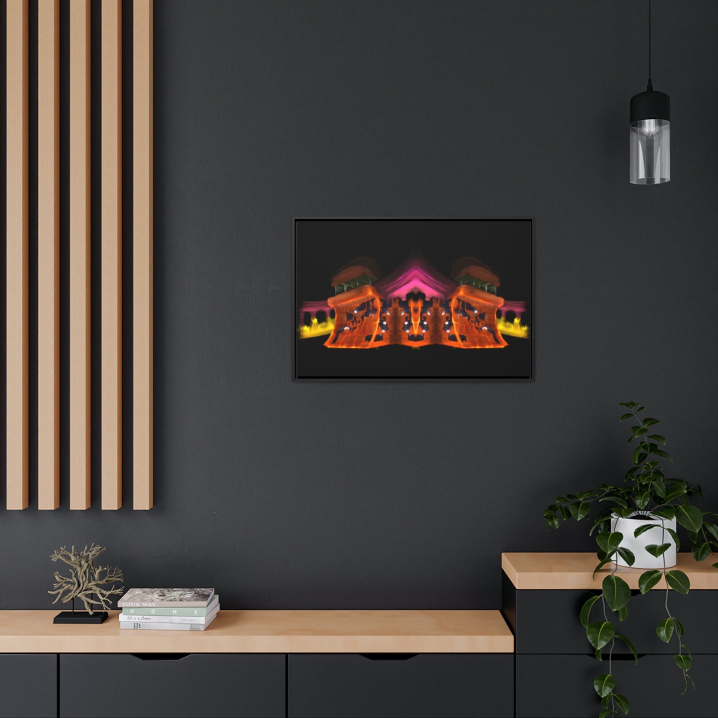 Polymerase III Corruption Gallery Canvas Wrap on Horizontal Frame