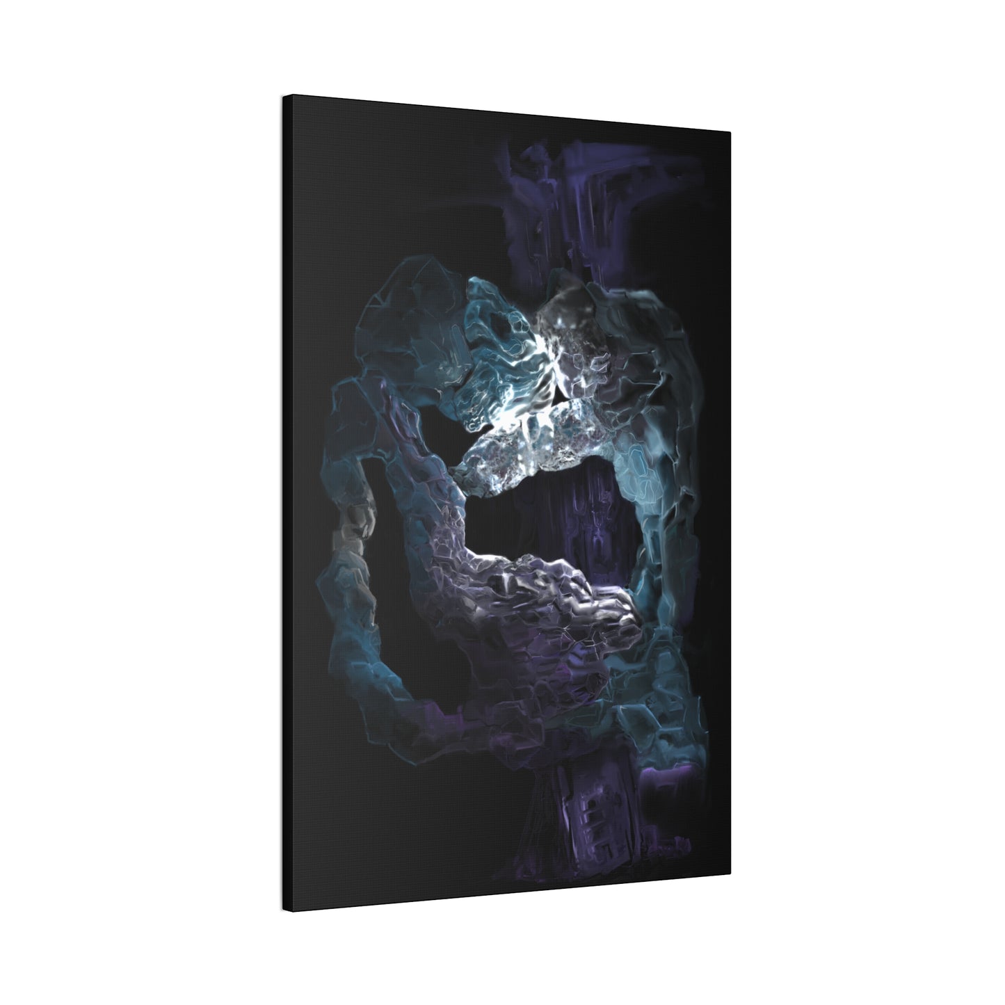 Anomalous Presence Print on Stretched Canvas