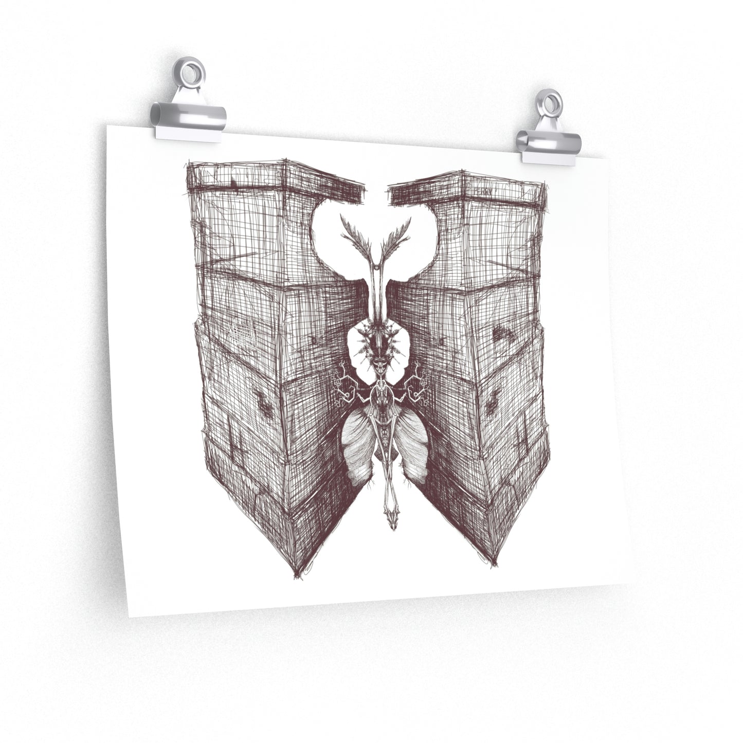 Heavy Wings Premium Matte horizontal poster