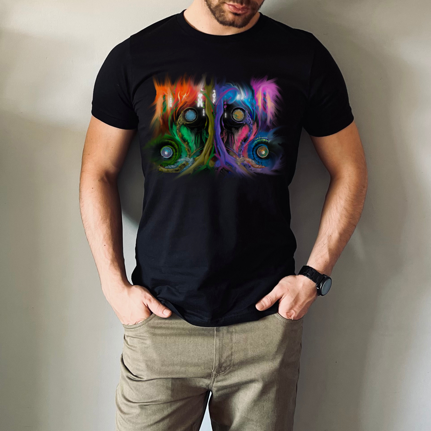 Deep In The Forest of Illusions Unisex Short Sleeve Tee