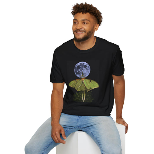 Luna Moth Unisex Softstyle T-Shirt