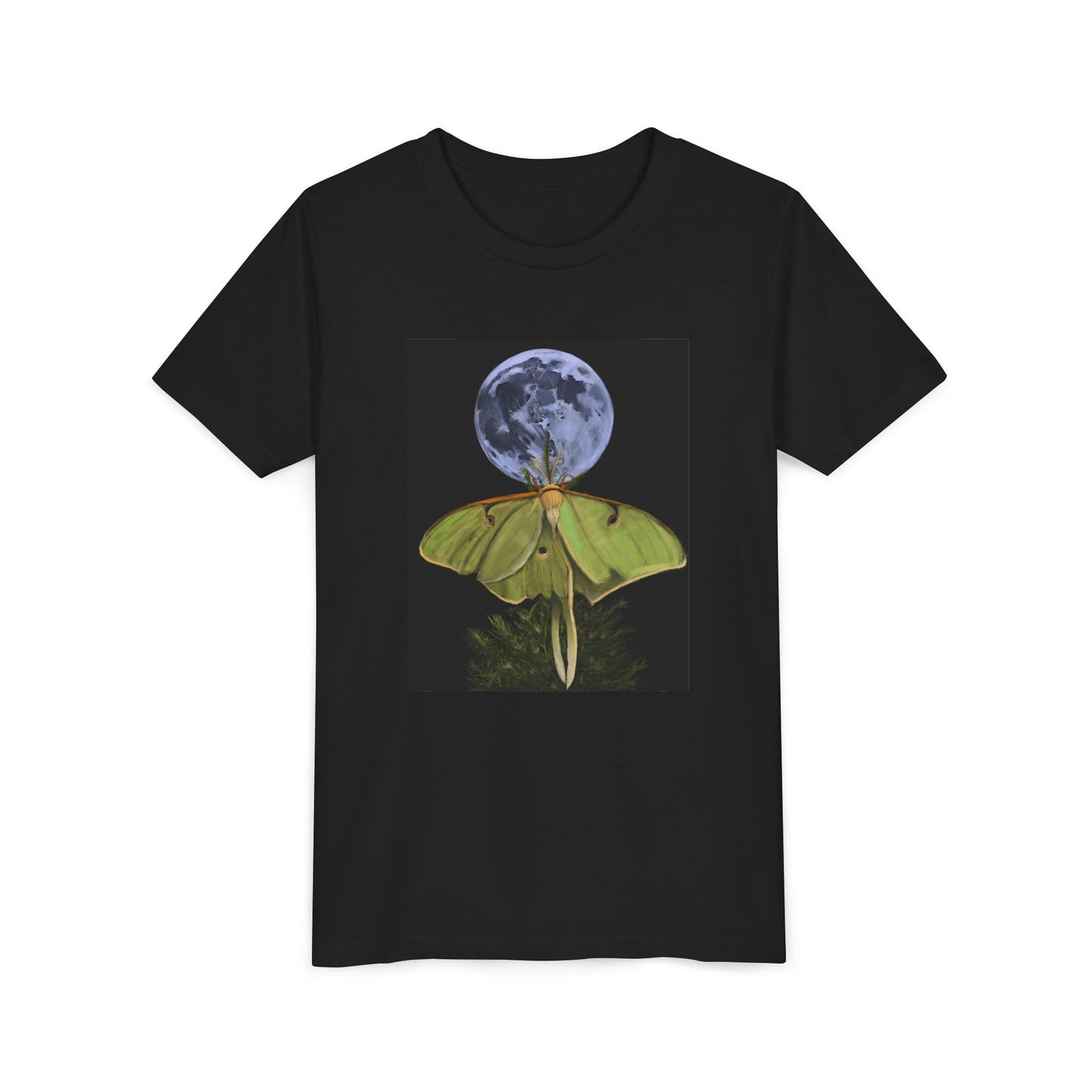Luna Moth Youth Short Sleeve Tee
